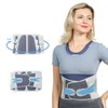 BAREKE Lower Back Pain Belt, Lumbar Girdle, Unisex, Ultra Flexible,