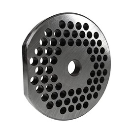 Grinder Plate #12-3/16 Hole W/ 1 Flat Edge