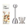 Pretop Egg Topper with Egg Cup – Egg Opener, Egg