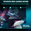 SOLAKAKA SM820 Wireless Gaming Mouse with RGB Charging Dock,24000 DPI
