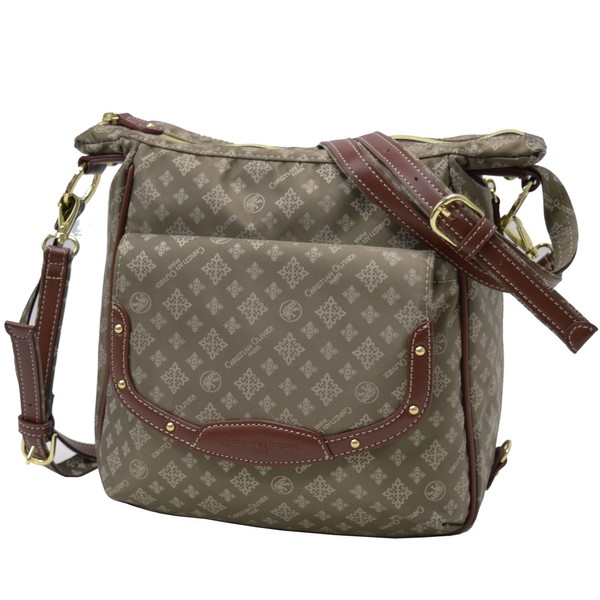 Christian Olivier 7807 Mocha (41) 3-Way Backpack, 3-Way Bag, Shoulder