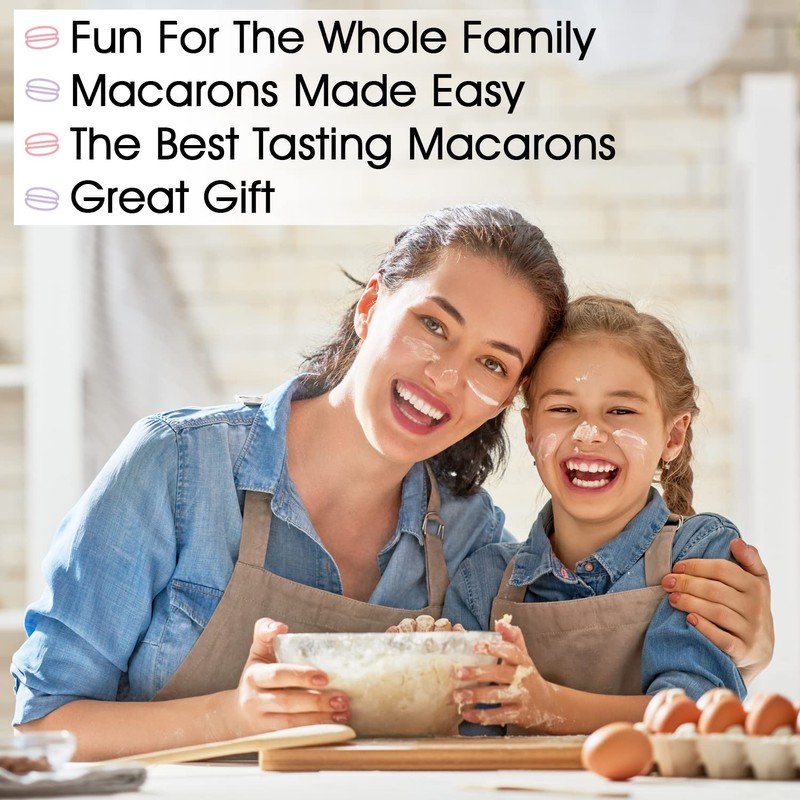 W4W Macalicious Macaron Baking Mix, DIY Bake Your Own French
