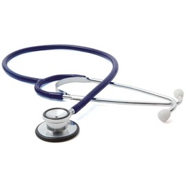 Dealmed General Exam Stethoscope - Dual-Head Medical Stethoscope, Lightweight, 32 in Tubing, Navy