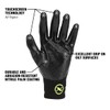 Flexzilla GC100L-6X Nitrile Dip, Black, 6-Pack, L General Purpose Glove