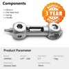 Mini Multi Socket Wrench Package Opener with Pry Bar &