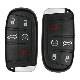 ANPART Key Fob Replacement 2012-2014 Fit for Chrysler 300 3.6L,2012-2014 Fit for Chrysler 300 5.7L 5buttons M3N-40821302