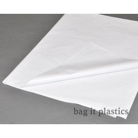 Tissue Paper White Acid Free - 18" x 28" / 450mm x 700mm - Pack of 100