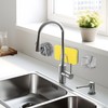 Jerphen 2 Pack Sponge Holder for Kitchen Sink，Strong Adhesive SUS304