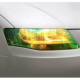 VViViD Air-Tint Golden Yellow Chameleon Headlight Taillight Vinyl Tint Wrap Roll (16 Inch x 60 Inch Roll)