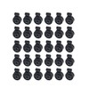 luvilly30 Pack Black Heavy Duty Shade Cloth Clips, Shade Cloth