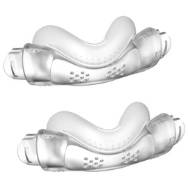 2 Packs Replacement Cushion for Airfit N30i(M)-All Sizes Available,2 Packs Old Version Curved Nasal Cradle Cushion Compatible with N30i, Soft & Comfortable Great-Value Supplies by Medihealer