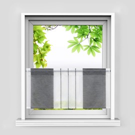 Heichkell Panel Curtain with Striped Design