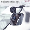 Wide Angle Convex Rearview Mirror for Viewing Rear Passengers