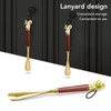 Lion Head Alloy Shoehorn Ergonomic Curves Metal Long Shoehorn with