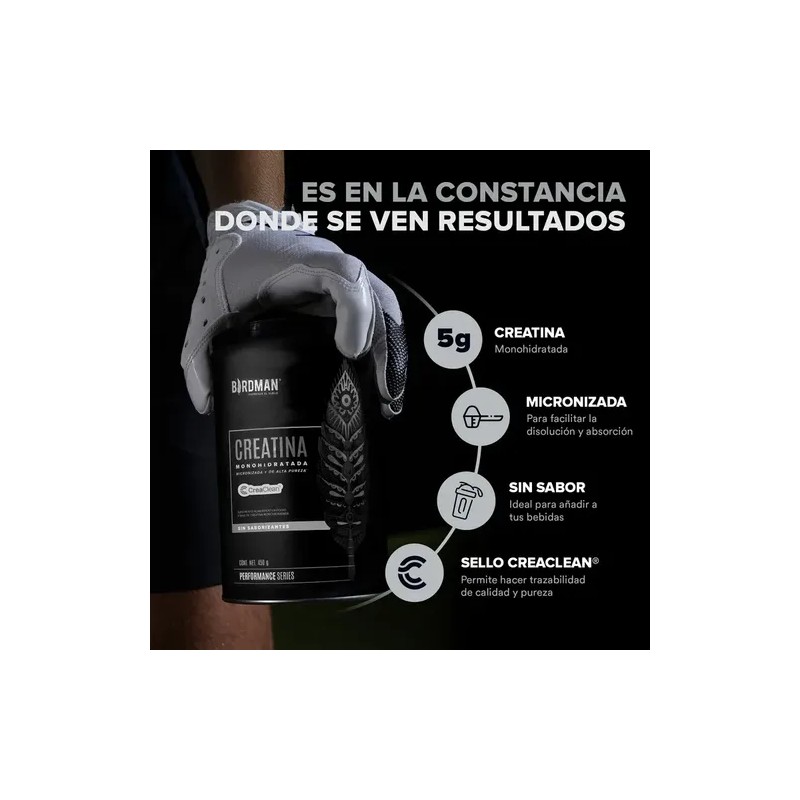 Birdman Fitmingo 510g + Creatina 450g + Shaker + Complejo