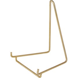 Bard's Gold-Toned Wire Stand, 6" H x 4" W x 4" D