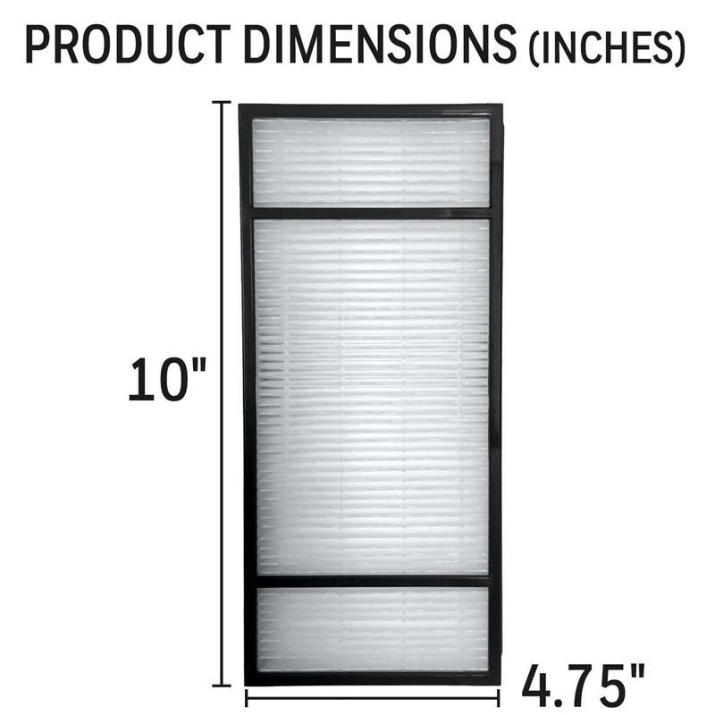 Honeywell HRF-H2C True HEPA Replacement Filter (H) for Air Purifiers,