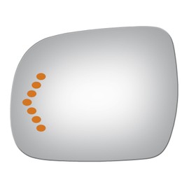 Burco 4626S Flat Driver Side Power Replacement Mirror Glass for 05-07 Toyota Sienna (2005, 2006, 2007)