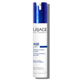 Uriage Age Lift Fluido Antiedad Rostro y Cuello con Retinol y Ácido Hialurónico 40ml - Reduce las Arrugas, Matifica y Reafirma la Piel. No graso y no pegajoso. Base de maquillaje perfecta - Apta para pieles sensibles