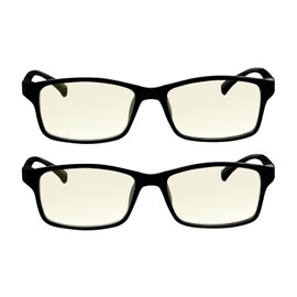 TruVision Readers Computer Reading Glasses 9601-2-Black-2.75