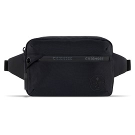 Chiemsee Light N Base Waist Bag for Travel and Everyday Use, black