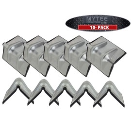 Mytee Products (10 Pack Steel Corner Protector with Rubber Chain Cargo Flatbed