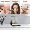 gogofree Foldable Desktop Mirror, 8" × 6" Adjustable Angle Makeup