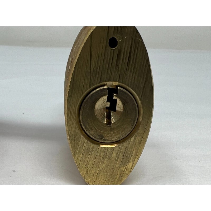 NEW Brass Herculock Padlock 800 AEP Logo USA Made NO