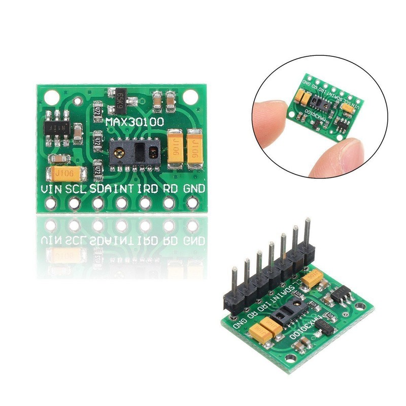 DollaTek MAX30100 Heart-Rate Oximeter Pulse Sensor Pulsesensor Module for Arduino