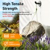 YWTESCH String Trimmer Line (AL2470B), 0.095''x 1.0lbs Premium Twist Weed