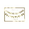 Meri Meri Congratulations Mini Garland Matchbox Banner Set (Pack of