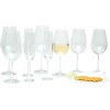 Red Vanilla Viola Fluted Champagne Glass (Set of 6), 6.5