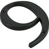 Distinctions 843149 Black Flush-Mount 4-Inch House Number 9