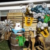 Western-Balloons - Set di 9 palloncini decorativi per feste a