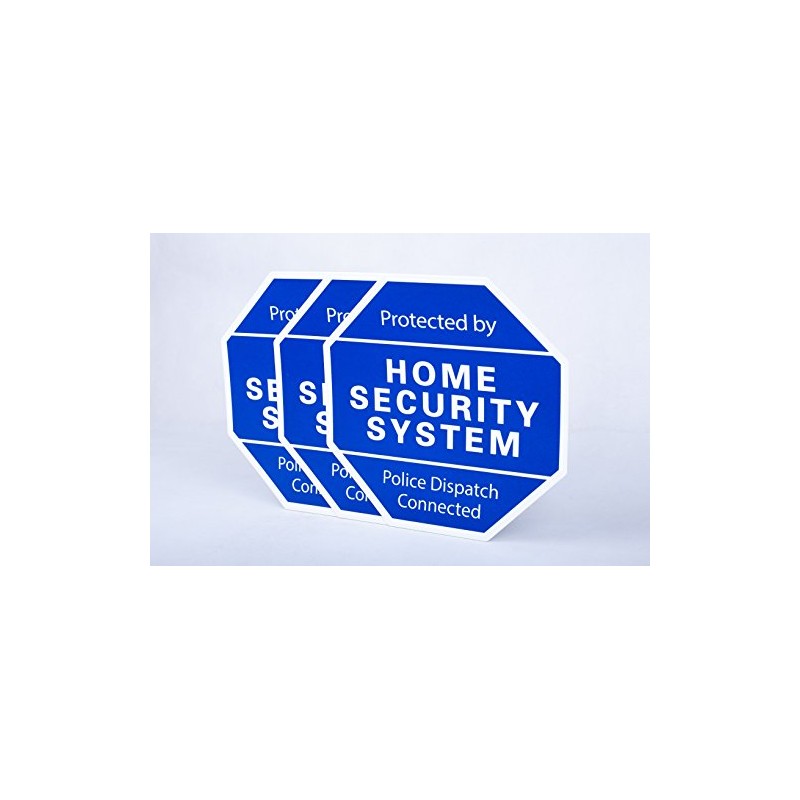 SummitLink 3 x Generic Yard Sign for Home Security System
