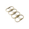 Bobeey 8pcs 3/4 inch D-Rings Horseshoe Shape U Shape D