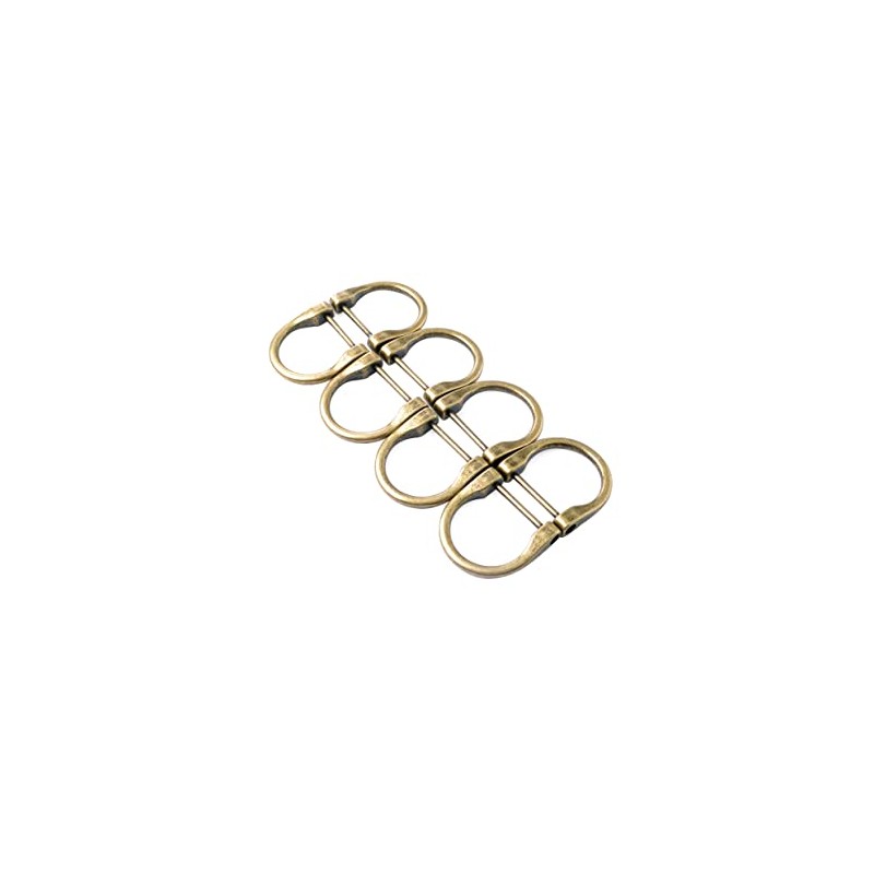 Bobeey 8pcs 3/4 inch D-Rings Horseshoe Shape U Shape D