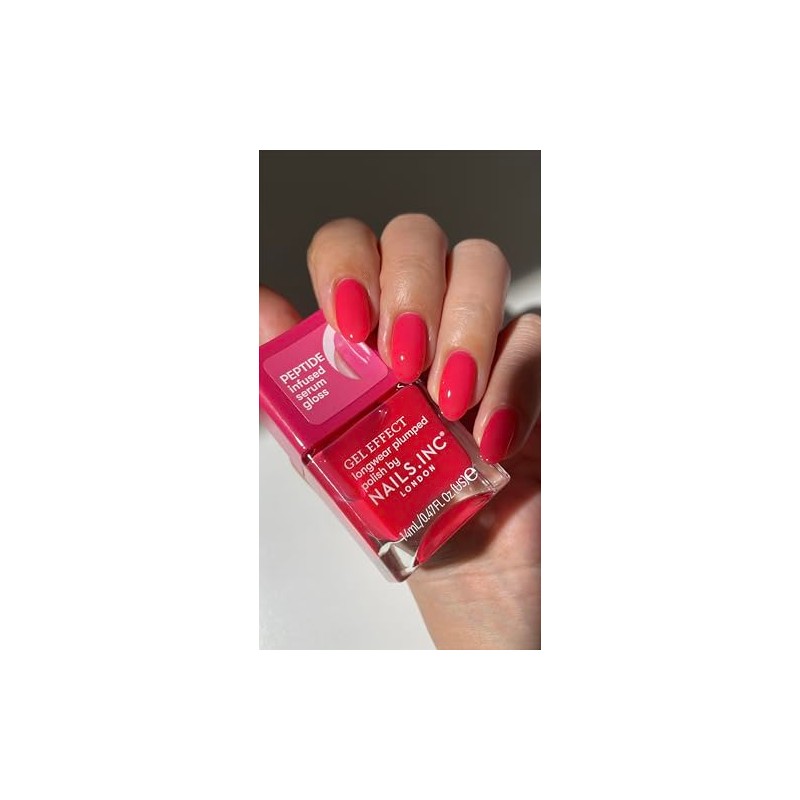 Nails.INC Gel Effect Plump & Glow 8-Pc Peptide Nail Polish