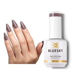 BLUESKY Gel Nail Polish Long Lasting Soak Off Gel Polish| Vegan&Cruelty-Free|Professional Salon Quality for Home DIY Manicure|Multiple Colors Nail Lamp Needed 0.5 Fl Oz CS26P