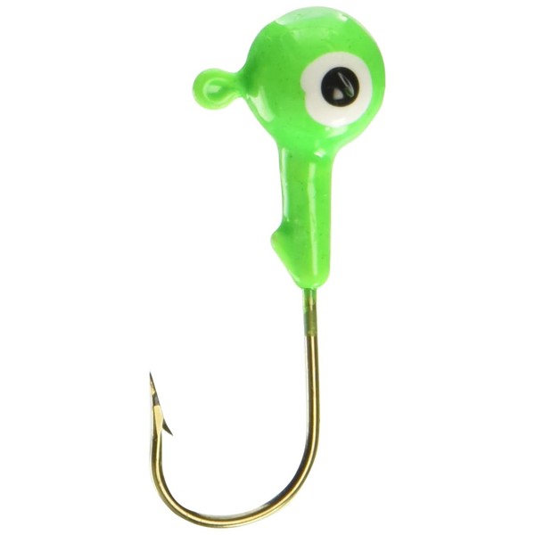 Arkie Lures K-14-6-100 Double Eye Painted Jig Heads- 1/4 oz-