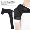 Adjustable Shoulder Support Brace Elastic Injury Guard Shoulder Protector for