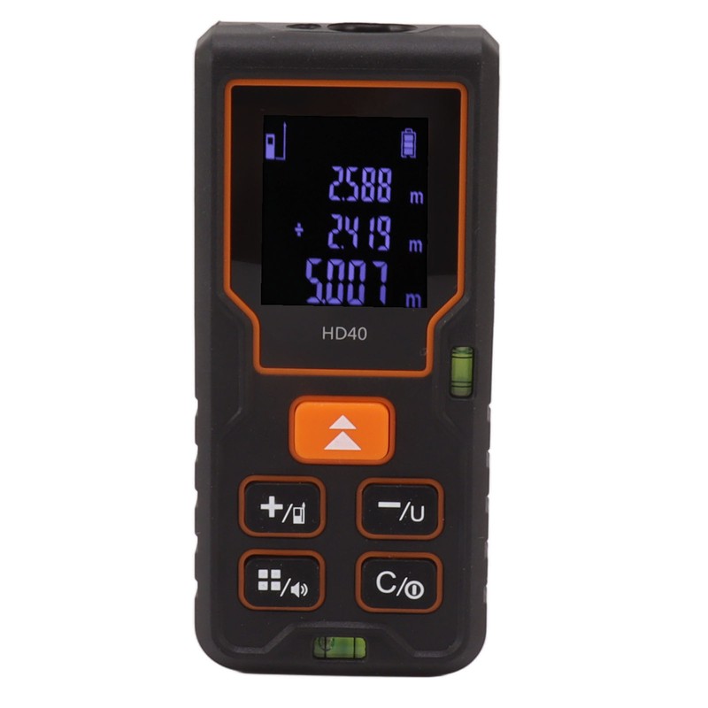Laser Distance Meter High Accuracy Portable Handheld Rangefinder for Engineering