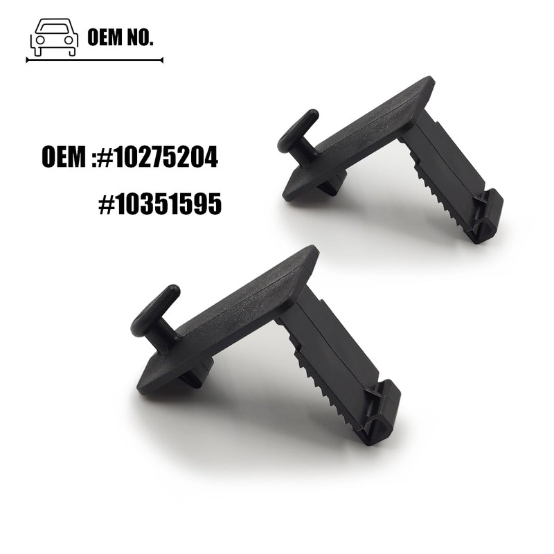 LXROAR01 2PCS Floor Carpet Hooks Compatible with Chevy Corvette C4
