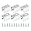 MECCANIXITY 50 Clips de Montaje de Cuerda Led, Soportes de