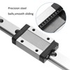 KGTCN MGN9C Linear Guide 100 mm Length Miniature Bearing Steel