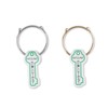 Unicute TU0023 Elbe Chaprie Genuine Leather Loop Key Chain Nail