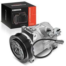 A-Premium Air Conditioner AC Compressor with Clutch Compatible with Jeep Compass Patriot 2009-2017 & Dodge Caliber 2009-2012, 1.8L 2.0L 2.4L