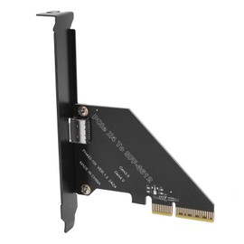 PCIe 4.0 X4 to Oculink SFF 8612 Adapter Card for External GPU & NVMe SSD, High Speed eGPU & SSD Expansion with SFF 8611 Cable, Wins,Linux,macOS Compatible