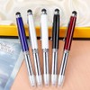 LED Pen Pen Torch LED Ballpoint Pen 3 in1 Pen/Stylus/LED Light， LED Powered Ink Penlights for Night Write (1 Pack)