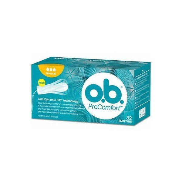 Johnson & Johnson – O.B. Pro Comfort Tampons 32 Pcs